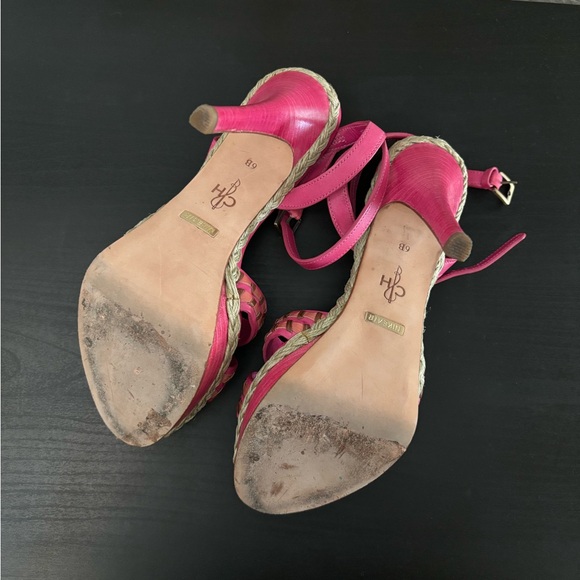 COLE HAAN 💕 Vanessa Nike Air Braided Pink Heel - Picture 6 of 12